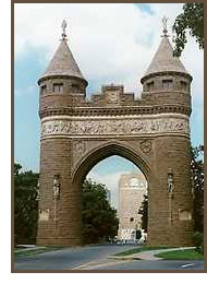Soldiers and Sailors Memorial Arch in Hartford